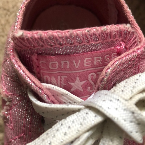 ⭐️EUC Toddler Converse One Star pink⭐️ - Picture 4 of 6